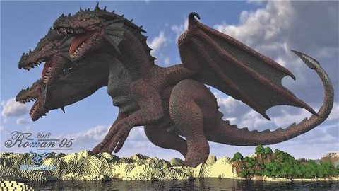 我的世界三头龙怎么做