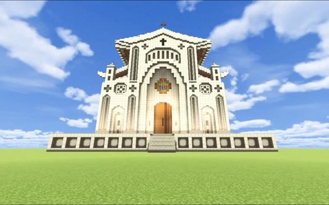 我的世界婚礼殿堂怎么做