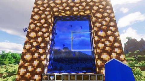 我的世界里怎么去天堂